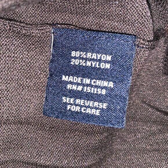 525 America Womens Pullover Sweater Knit Cutout Back Tunic Brown Large - Picture 9 of 10